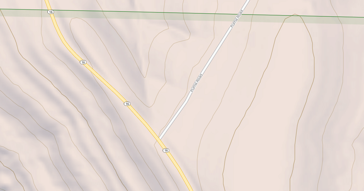 Map preview of PUMA RD