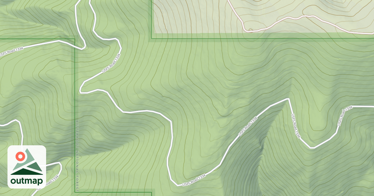 Map of (FDR) ARASTA CREEK