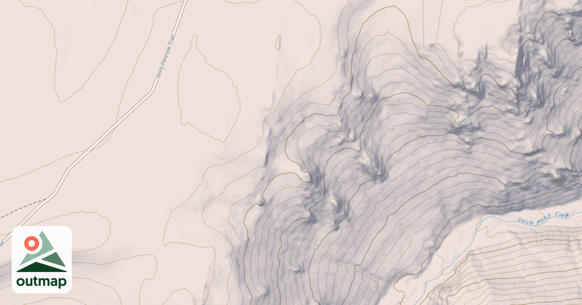 Map of South Piney Atv