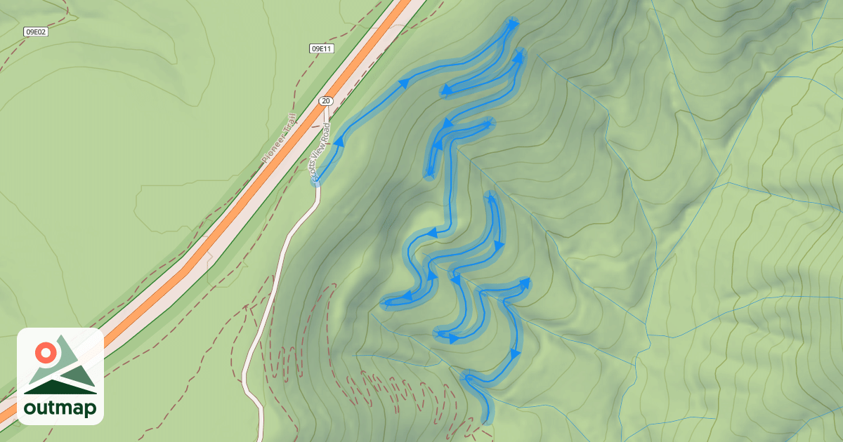 Map of Talon Show