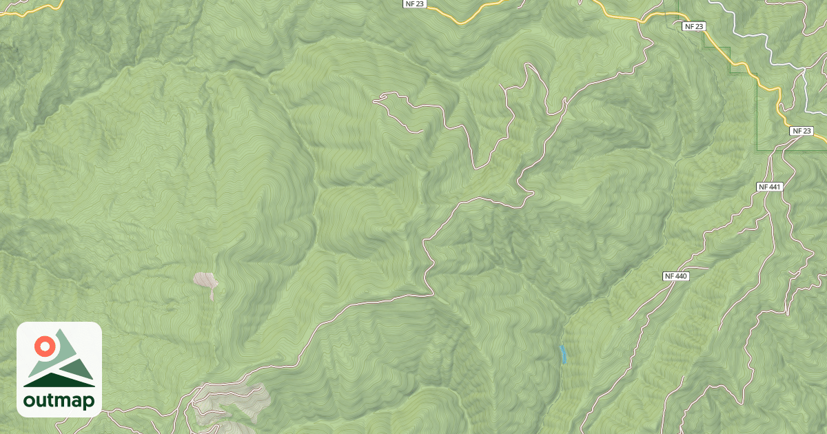 Map of BURNT RIDGE