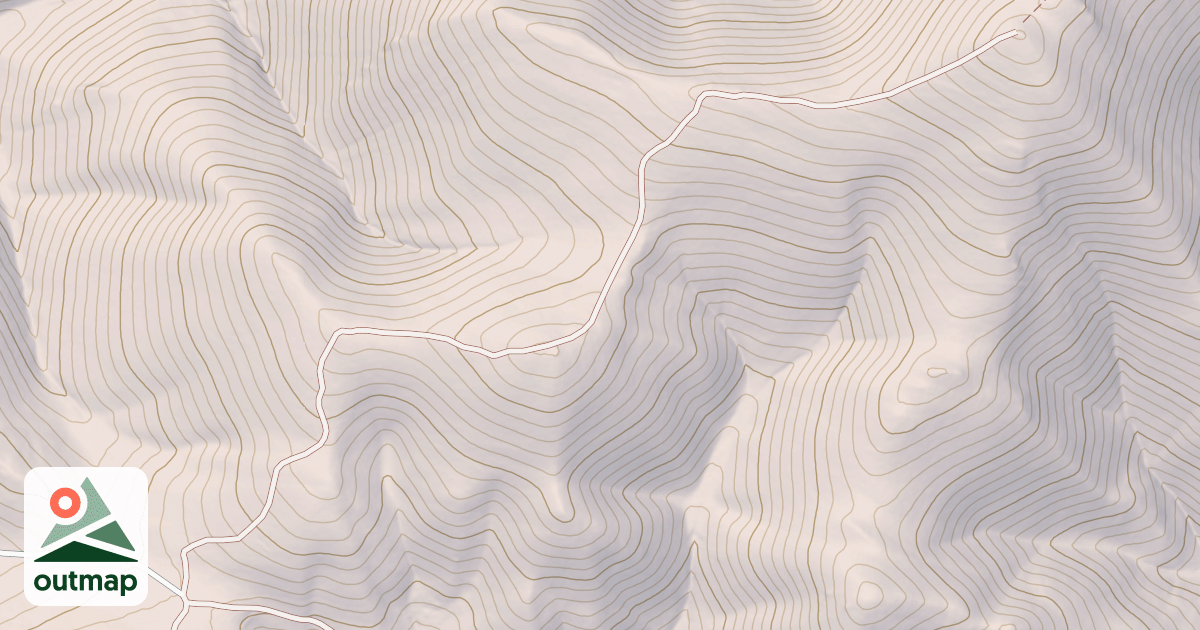Map of HEDGES MOUNTAIN
