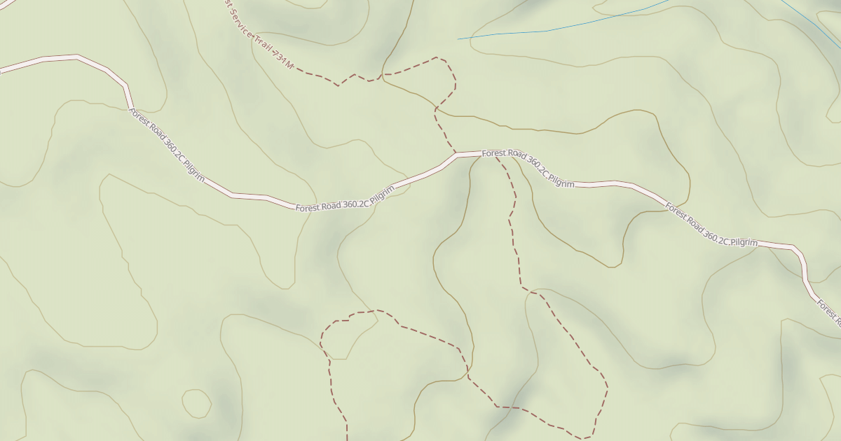 Map preview of Turkey Creek