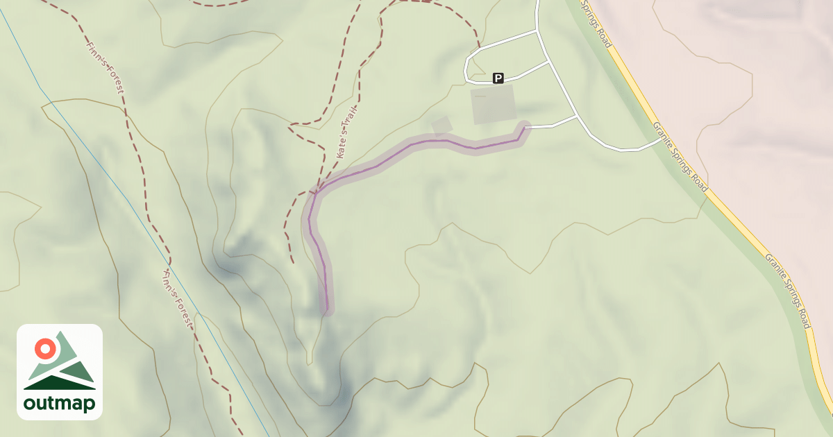 Map of Kate's Trail