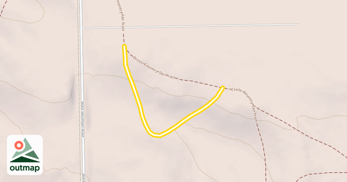 Map of Cross-Country Ski Trail