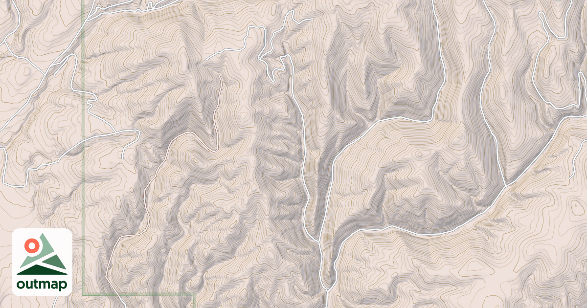 Map of WEST FORK CABIN-PART NOT NEEDE