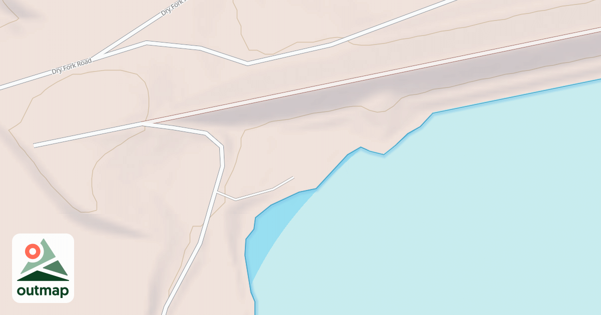 Map of DRY FORK RAMP