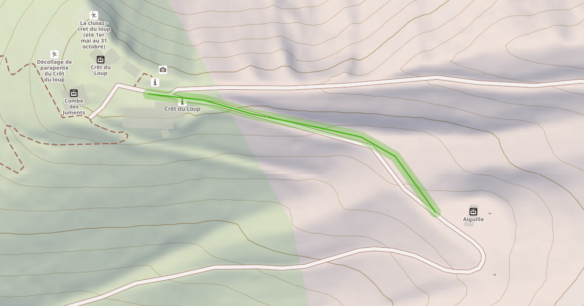Map preview of L'Aiguille