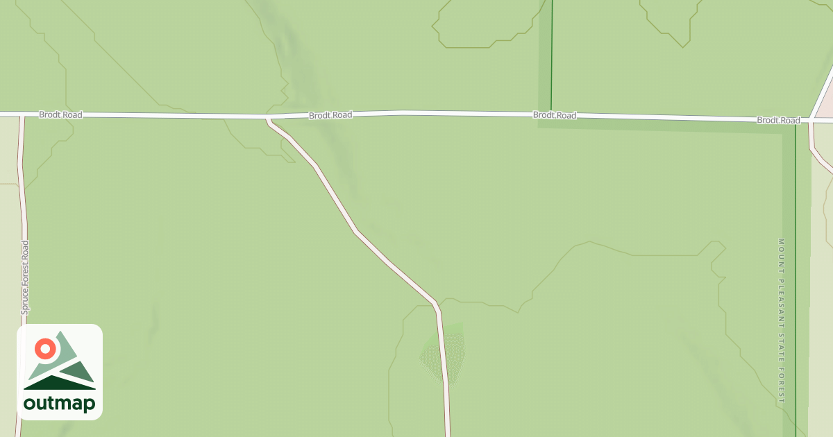 Map of Snowmobile Trail