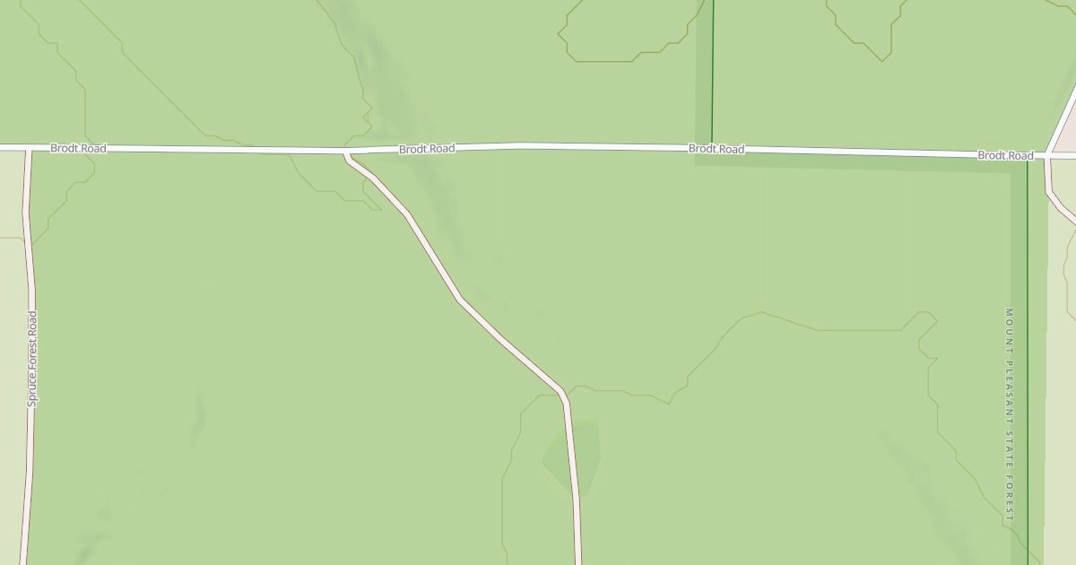 Map preview of Snowmobile Trail