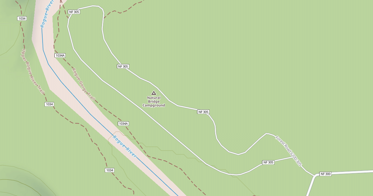 Map preview of Natural Bridge CG