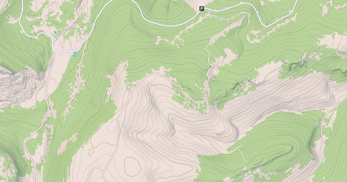 Map preview of GARLAND GULCH