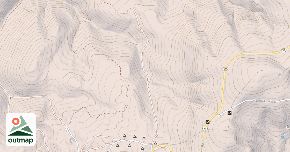 Map of Mitchell Hollow Atv