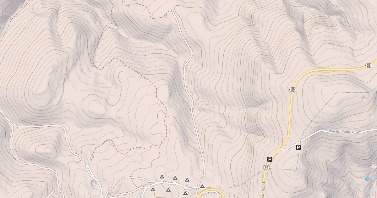 Map preview of Mitchell Hollow Atv