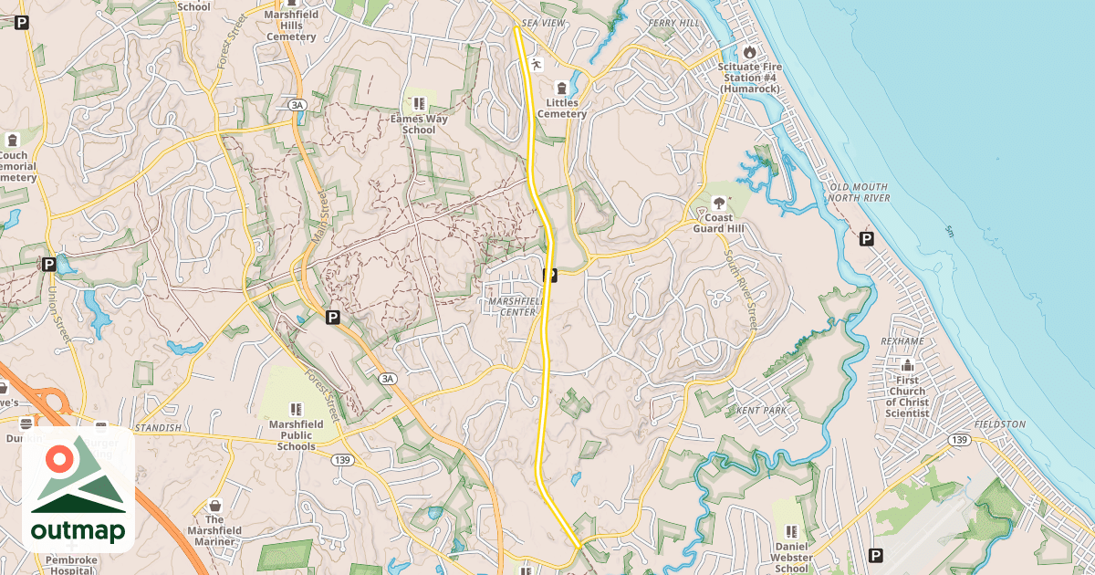 Map of South River Trail