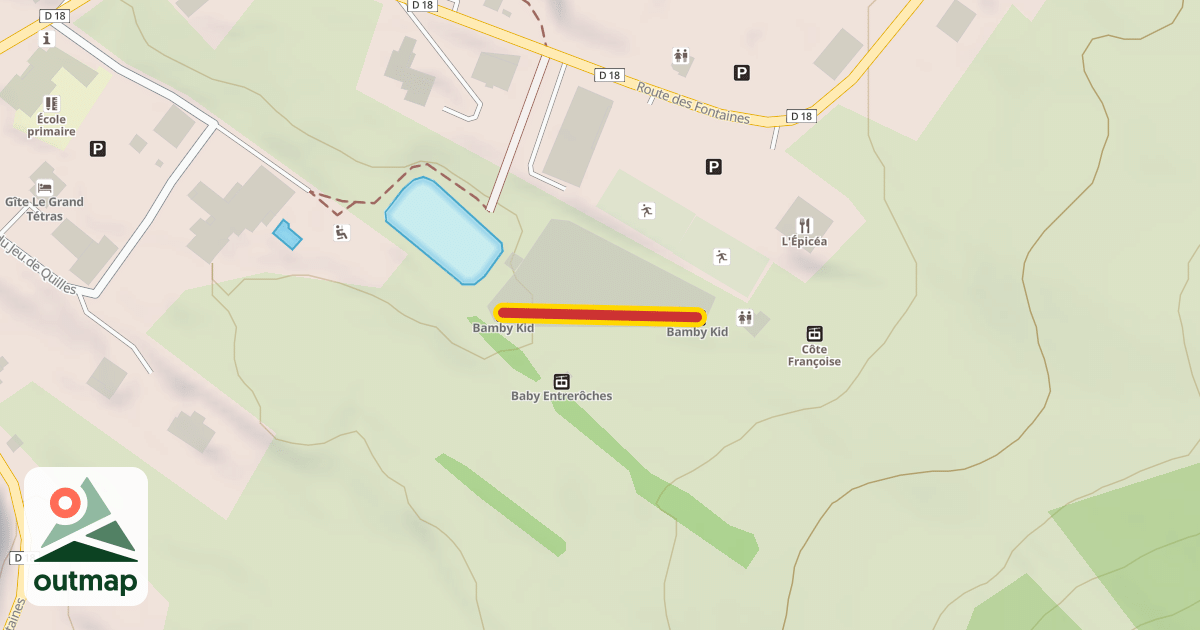 Map of Bamby Kid