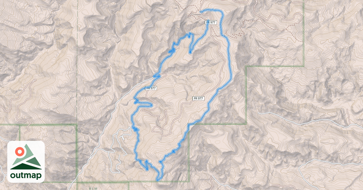 Map of Jackson Creek Trail