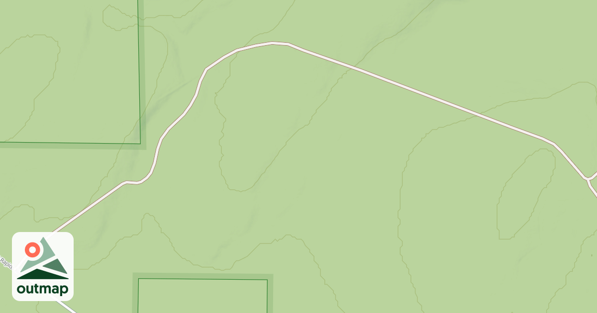 Map of CHIPMUNK ROAD