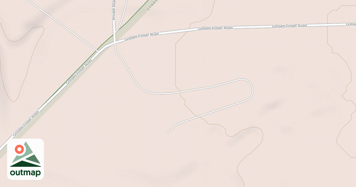 Map of RHODES LAKE