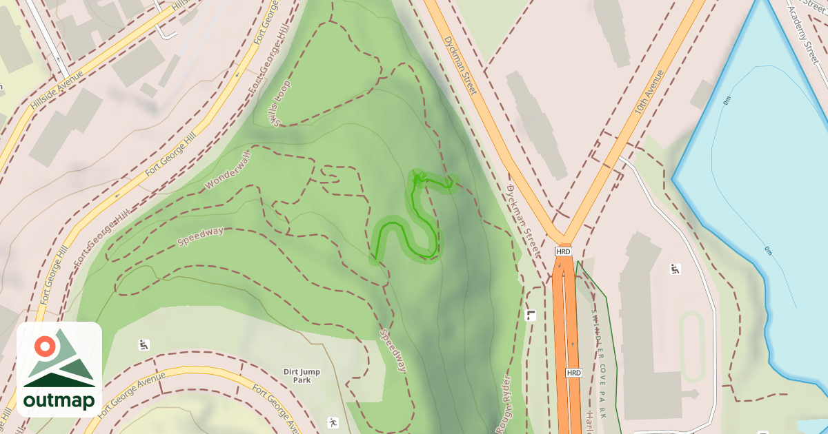 Map of Hessian Hill