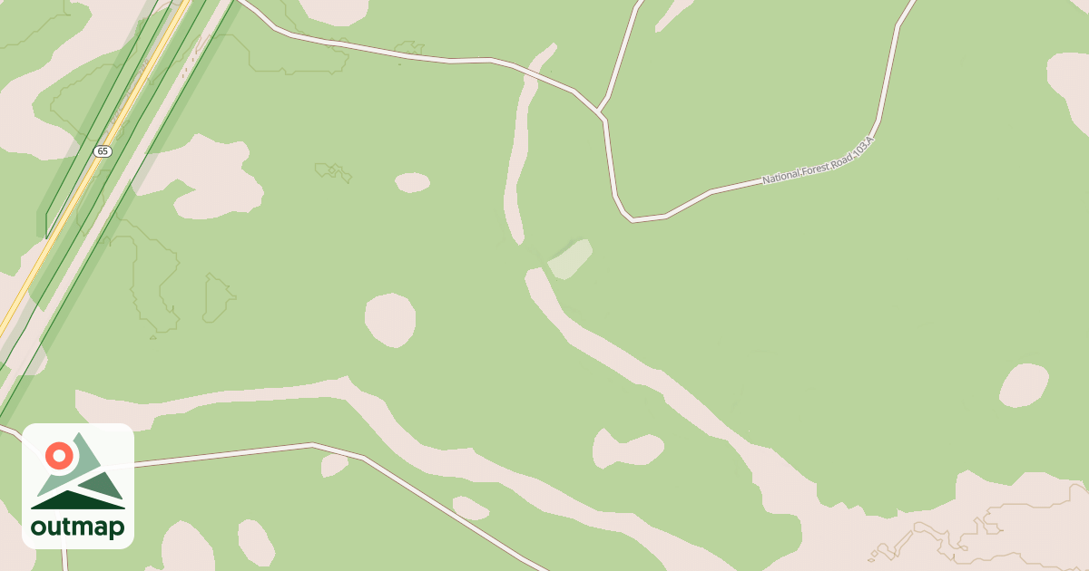 Map of USFS Motor Vehicle Use Map Roads {2755164D-2B93-499B-950E-D01E04E3377E}