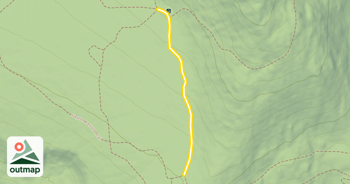 Map of Cabin Trail