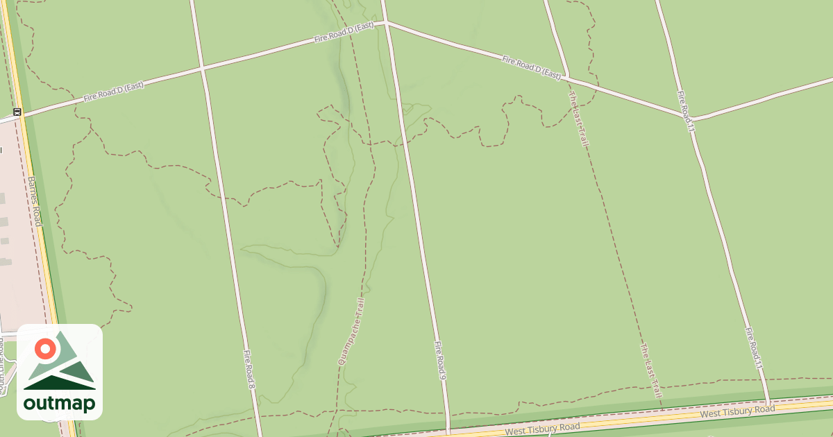 Map of Fire Road 56