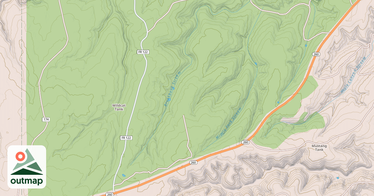 Map of USFS National Forest System Roads {227A5AB8-B847-4061-8EAF-1D7AF595A47B}