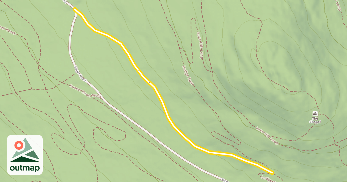 Map of Fox Track