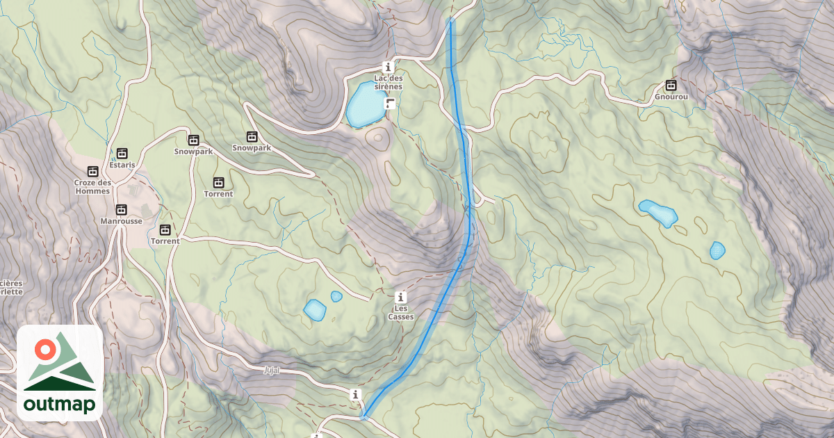 Map of Le Gourou