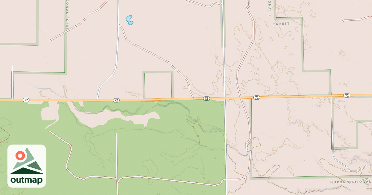 Map of ALCONA ATV TRAIL