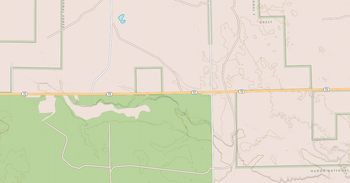 Map preview of ALCONA ATV TRAIL