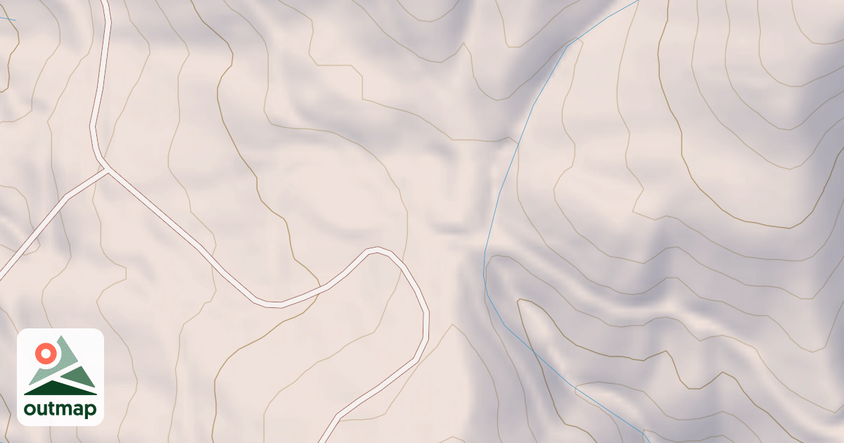 Map of BAGLEY MTN