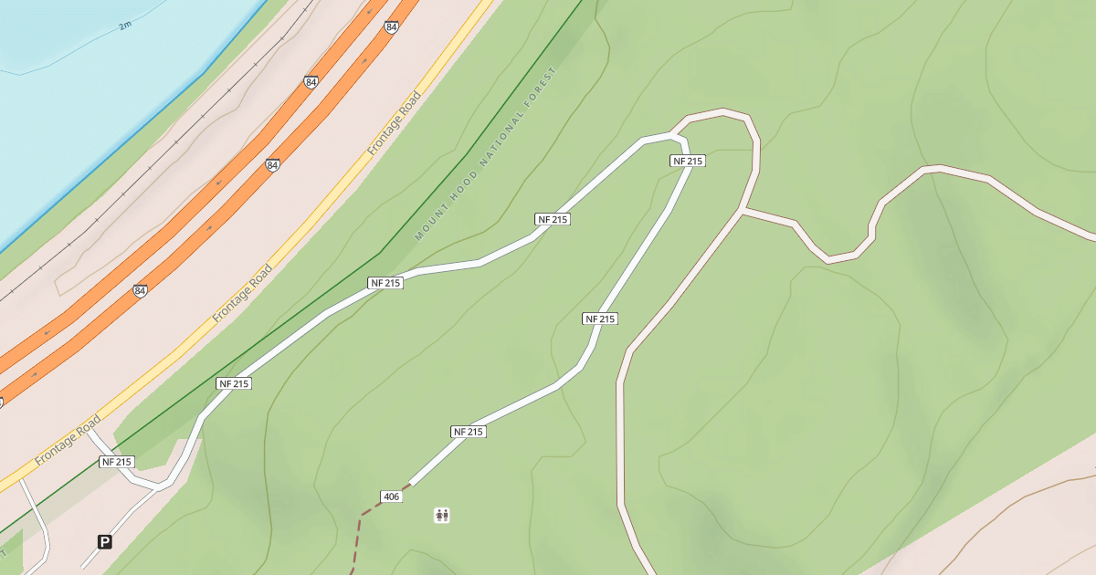 Map preview of HERMAN CREEK CG