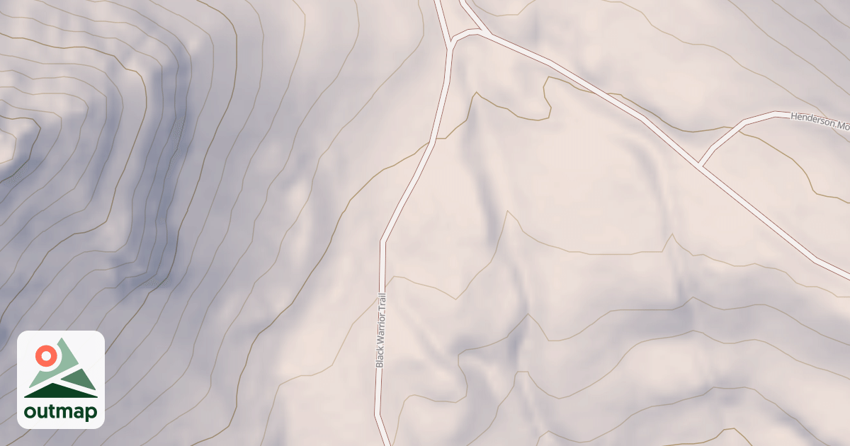 Map of CROWN BUTTE