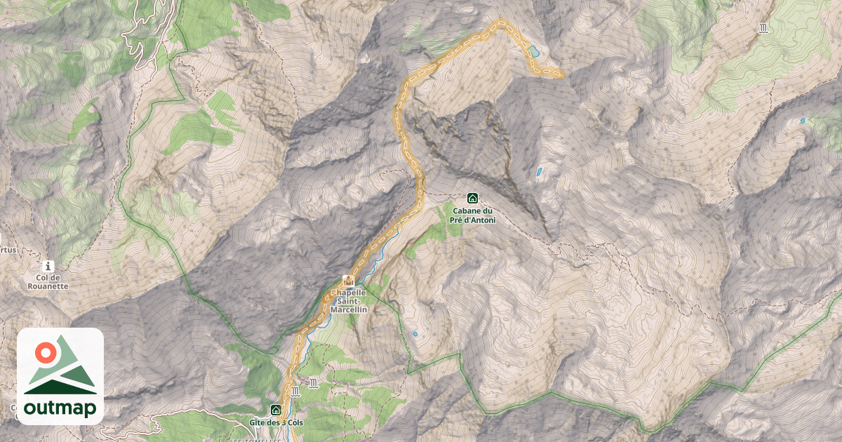 Map of L'Homme — Champ Perchier