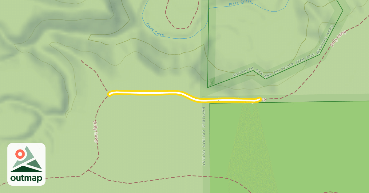 Map of Jolly Loop