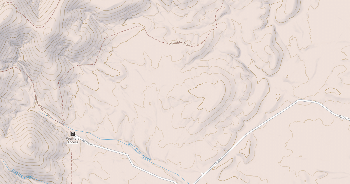 Map preview of MILL IRON WEST