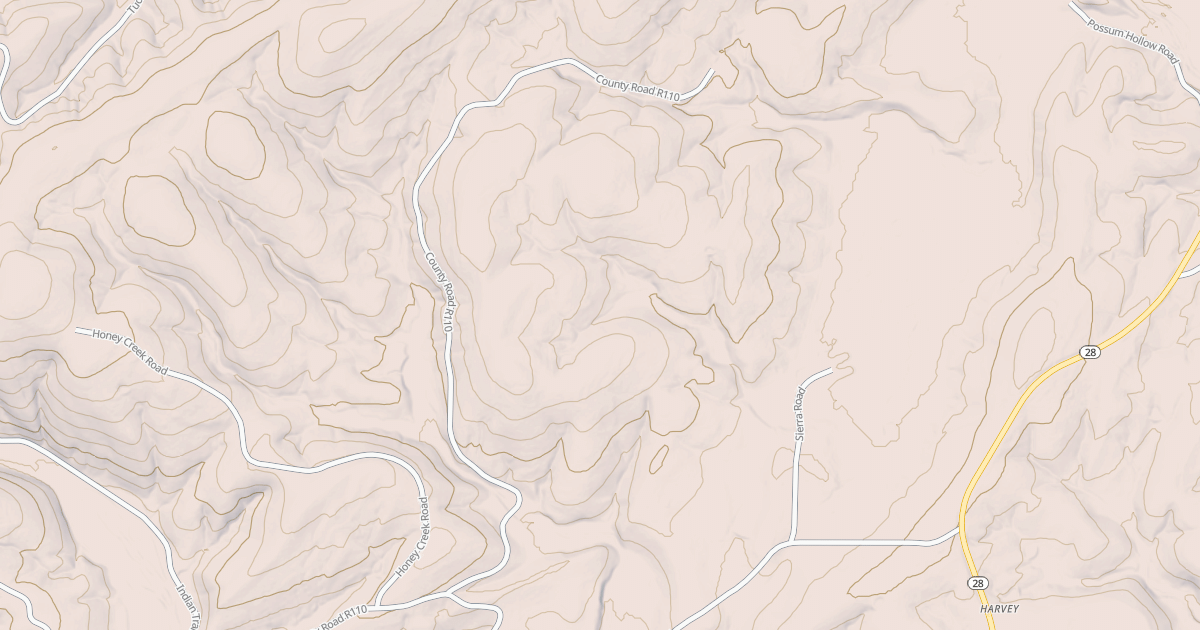 Map preview of HAZEL SPUR