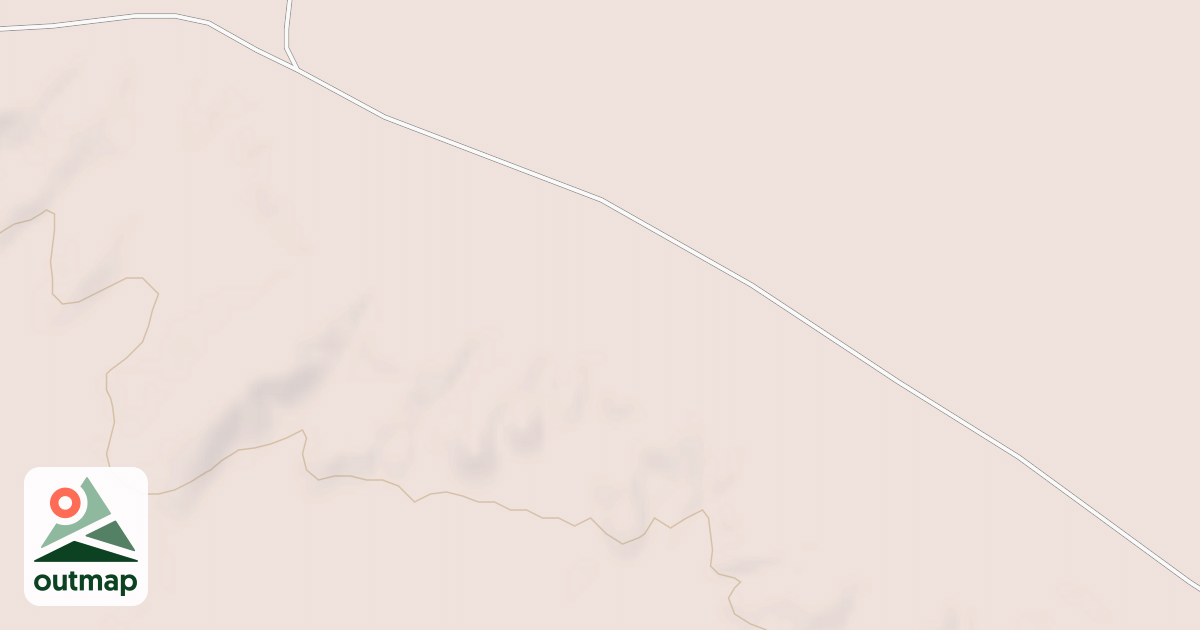 Map of Hackberry Trail System - Dustins Loop Trail