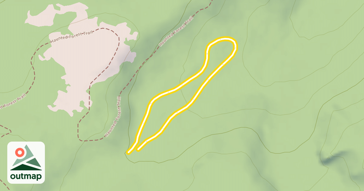 Map of Haunted Forest