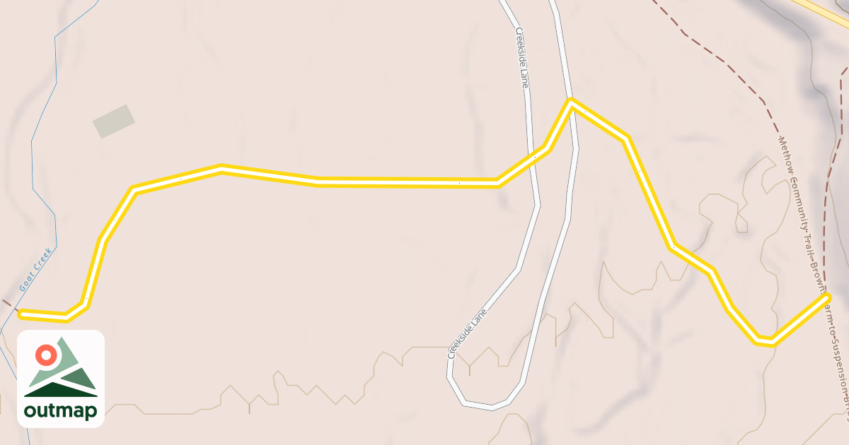 Map of Founders Trail
