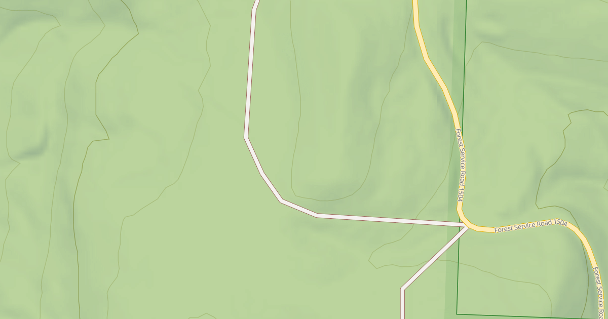 Map preview of USFS National Forest System Roads {78D20EE6-A7C2-4A7E-89EF-C40F257F7891}