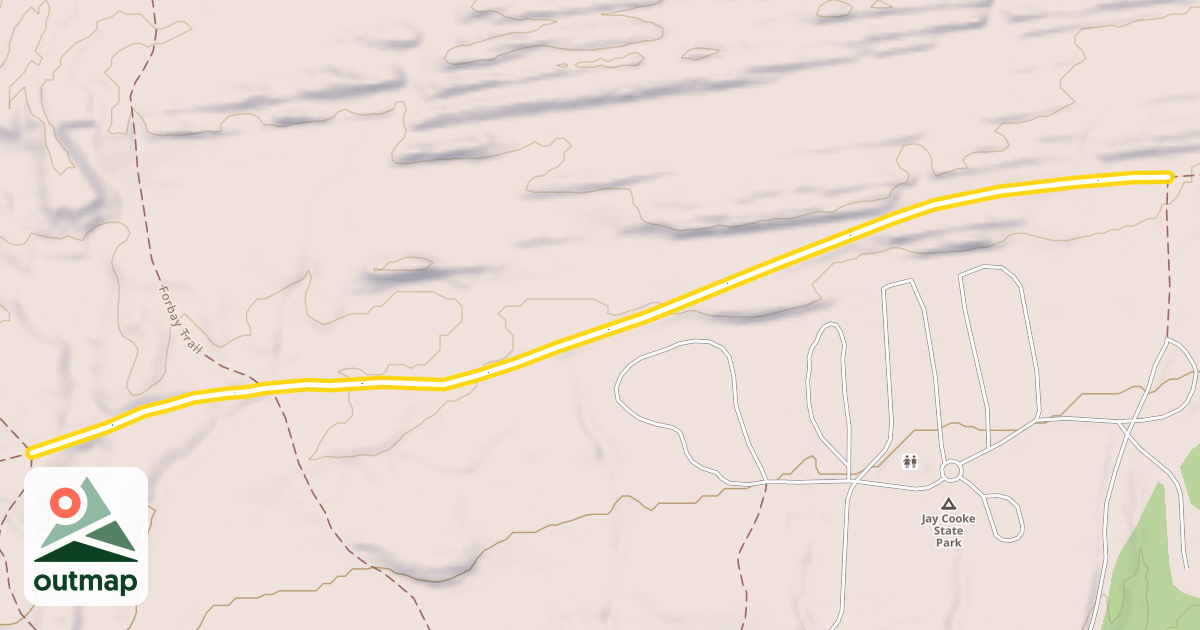 Map of C.C.C. Trail