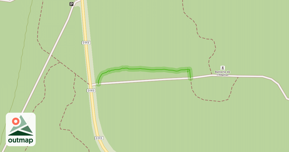 Map of chemin connection