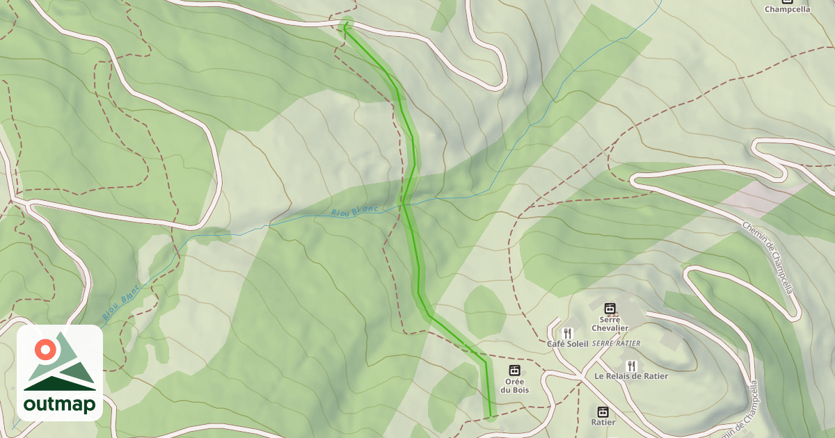 Map of Chêne