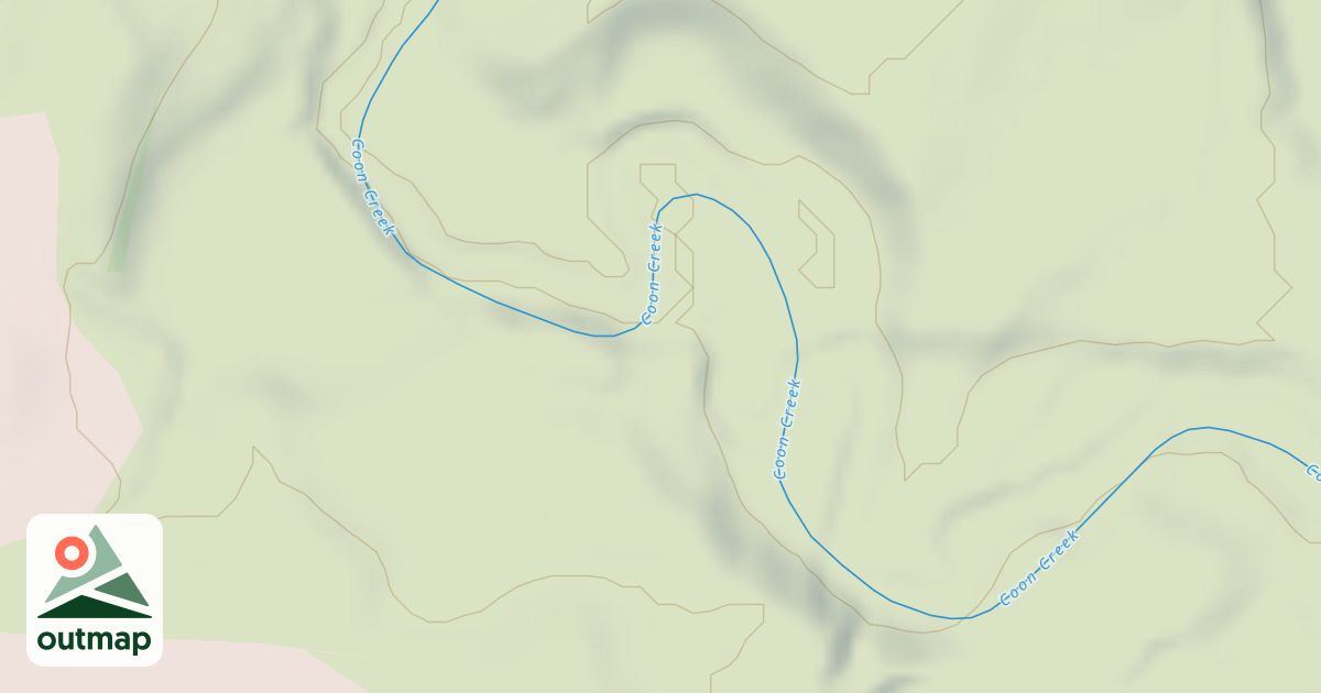 Map of Shady Oaks Native Prairie Adventure Trails