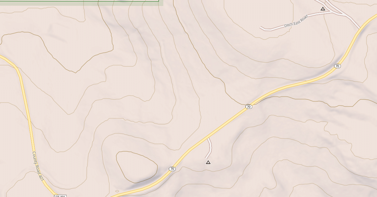 Map preview of DITCH EAST