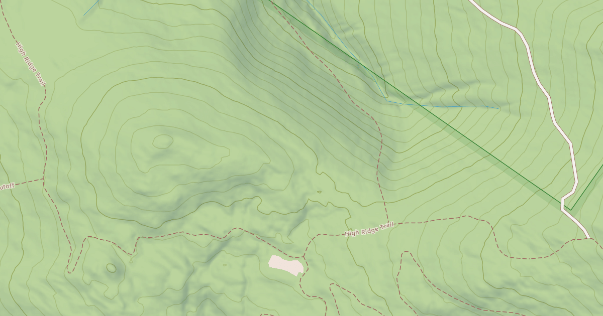 Map preview of High Ridge Trail