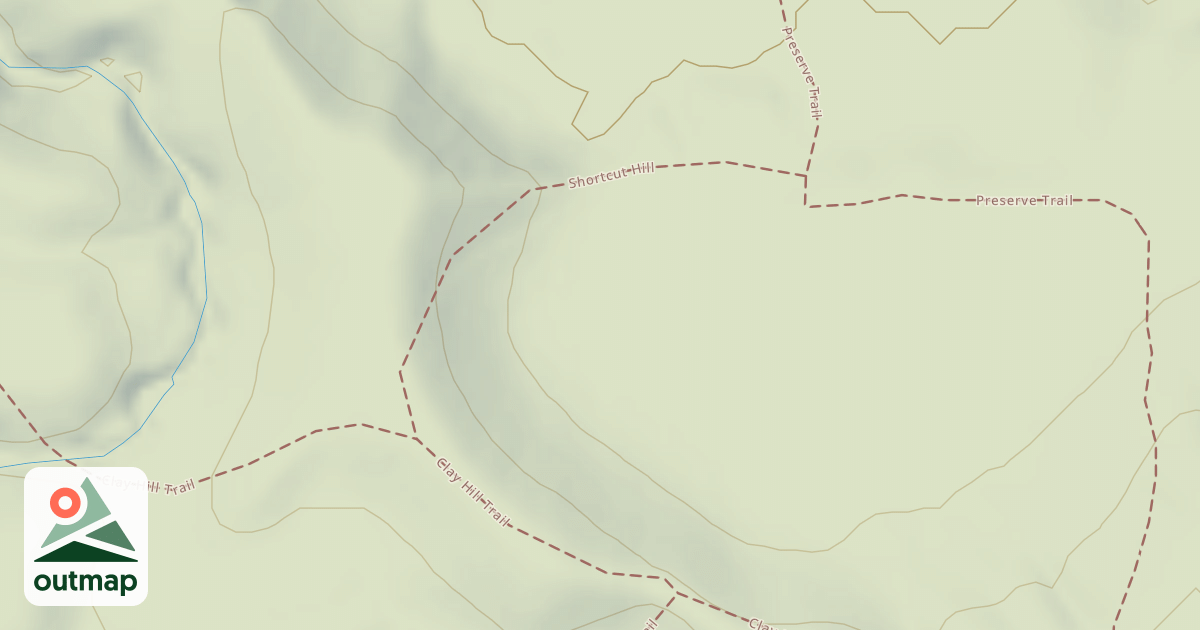 Map of Shortcut Hill